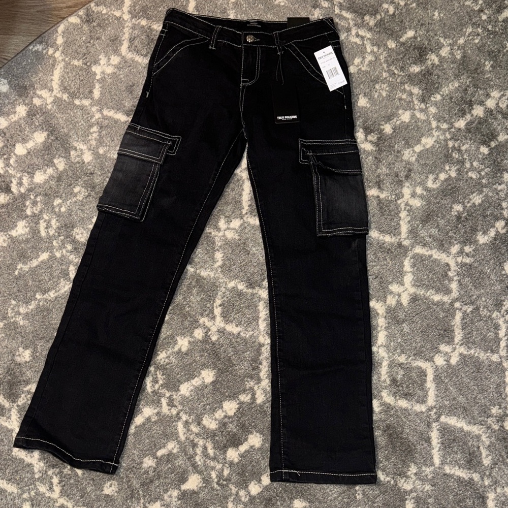True Religion Boys Ricky Cargo Pants (2025)
